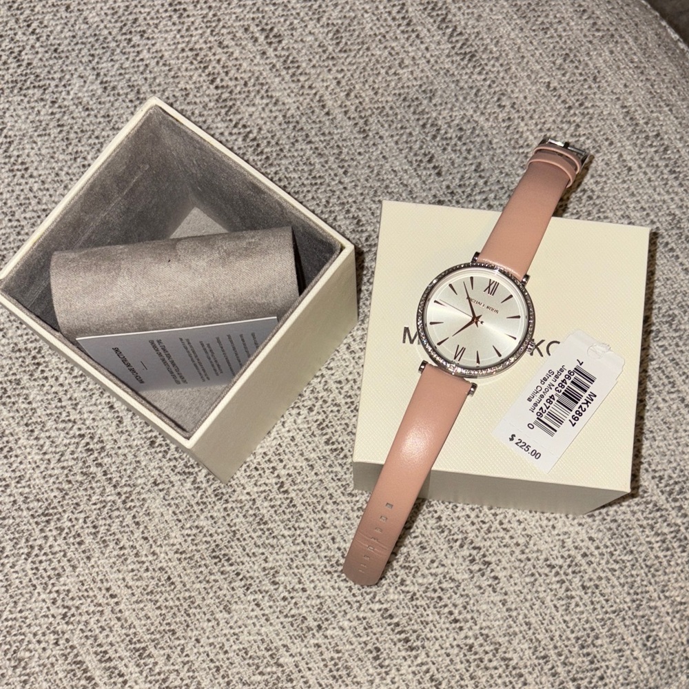 Michael Kors Blush Leather Women's Watch